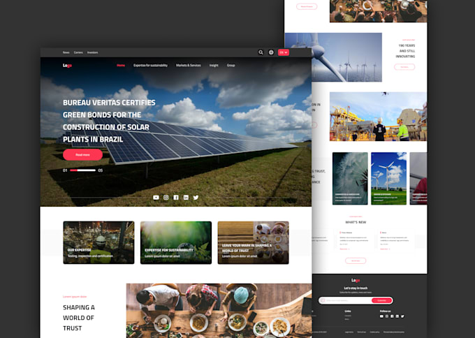 design figma UX UI for websites and landing pages