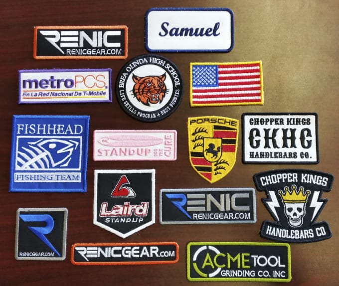 embroidered patches