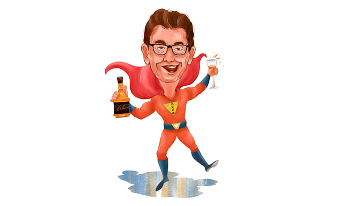 make cartoon illustrations for you