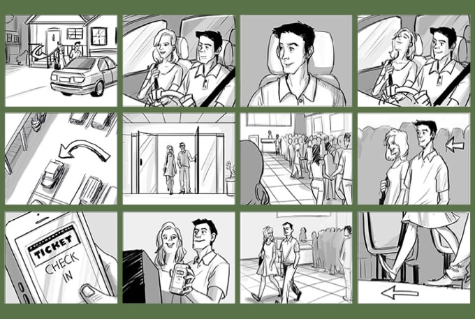 Storyboard-Thumbnail/ Character-Sketch | David Ayala's ePortfolio