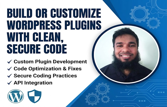 build or customize wordpress plugins with clean, secure code