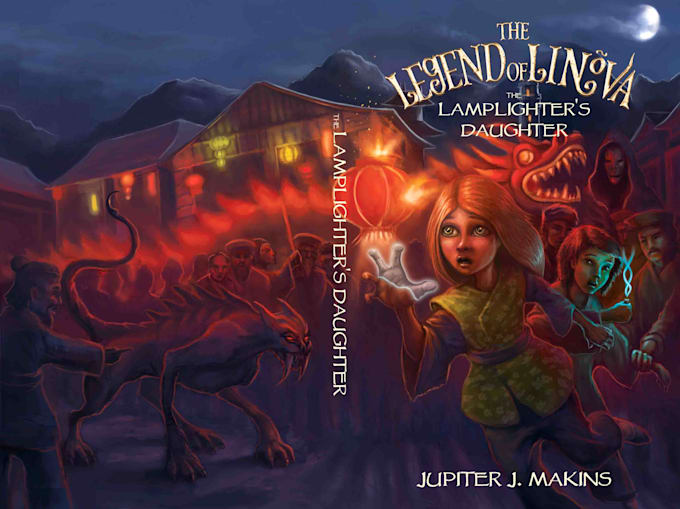 paint your book cover art