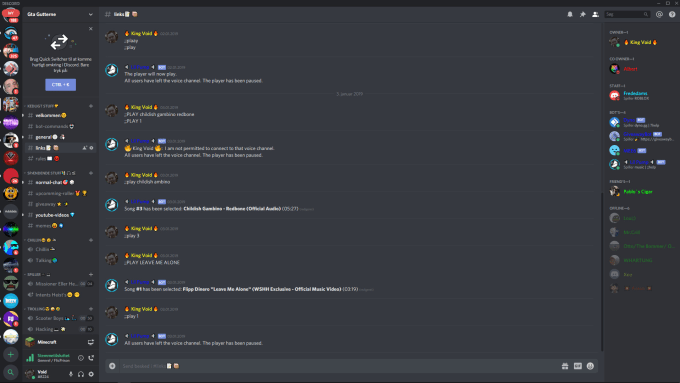 Design you a pro discord server by Just_void_ | Fiverr