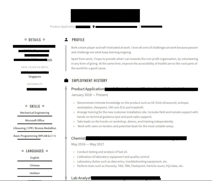Write A Professional Cv In English Croatian And Serbian By Dstmne Fiverr