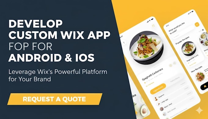 develop branded app by wix for ios and android, fix wix app bugs and issues