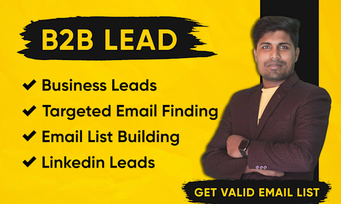 do b2b lead generation, find targeted email list