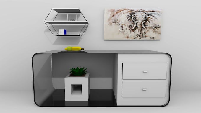 Do a 3d model and render for you by Dess140 | Fiverr