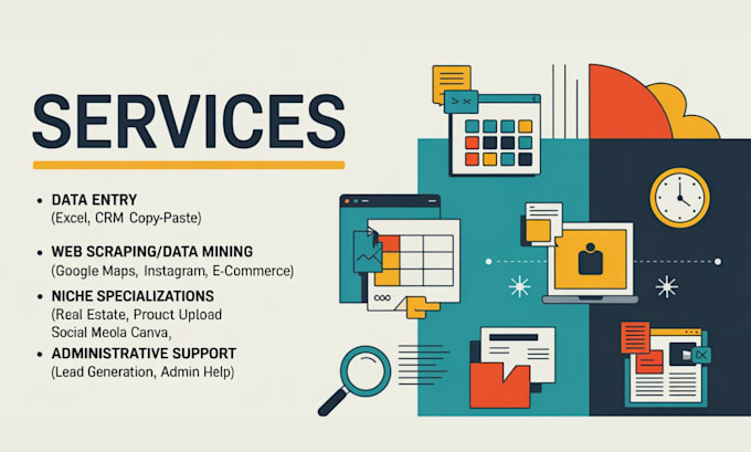 do expert data entry web research efficient data mining copy paste VA