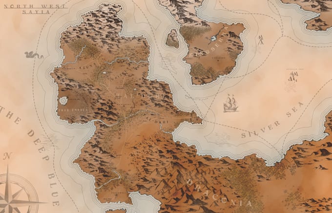 make immersive fantasy maps