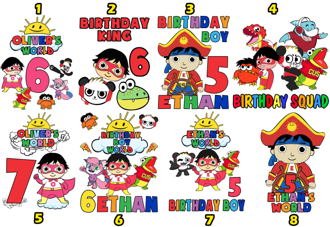 Create Your Birthday Design For T Shirts By Amrielrey