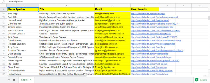 I will do lead generation and finding emails list prospecting