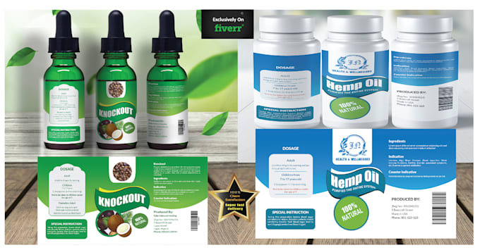 do product package and product label design for your brand