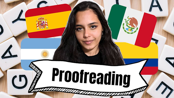 proofread and edit any text in spanish
