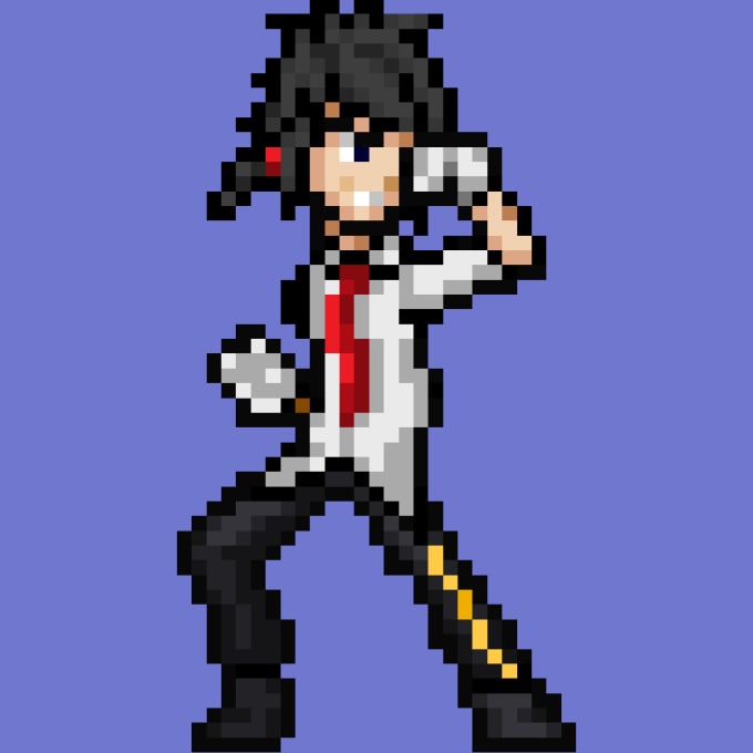 Create An Hd Pixel Art Version Of Any Character Or Person By