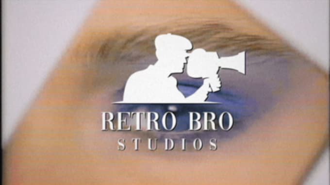create a retro, vhs style intro from the 80s