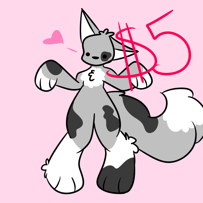 Plush fursona on sale