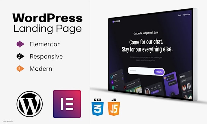build a high converting wordpress landing page with elementor