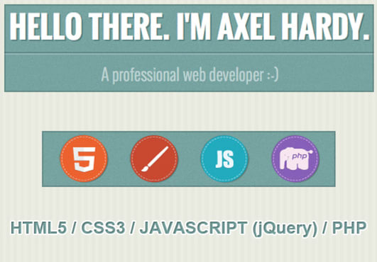 be your web developer in php, wordpress, HTML or javascript