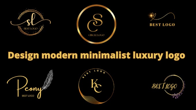 design modern minimalist luxury logo