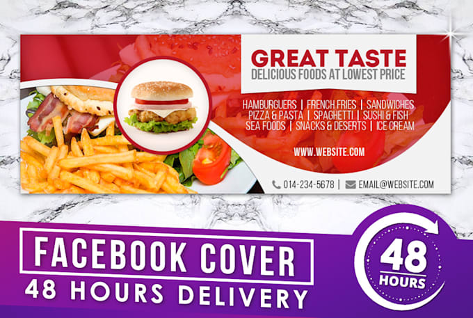 design a facebook cover photo banner