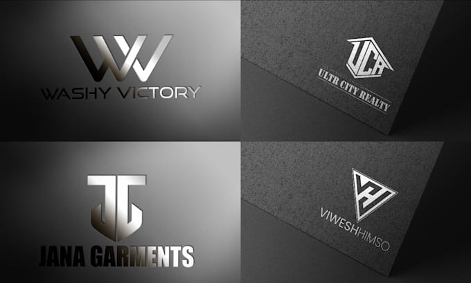 design beautiful modern versatile initial letters logo