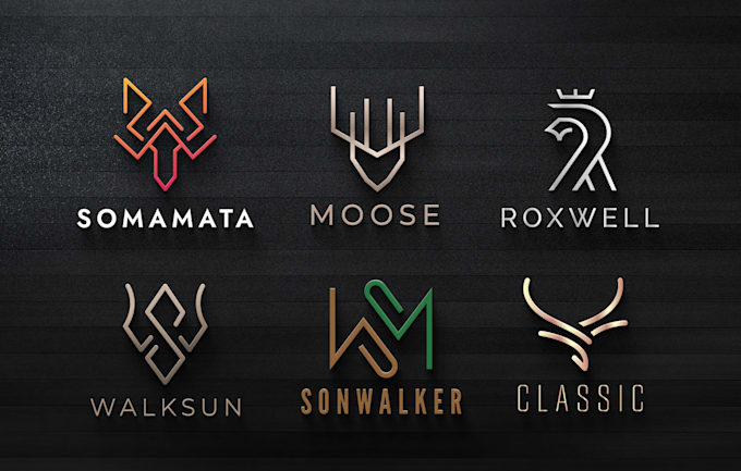 design a 3d business logo professional creative minimalist modern brand identity