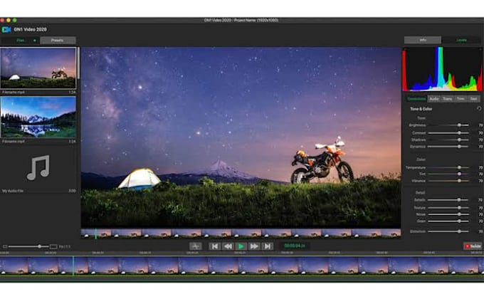 do professional video editing and post production