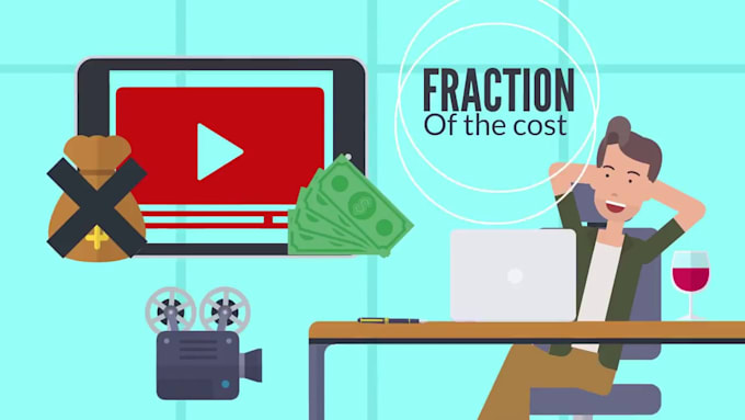 make a superb 2d animation and infographic video