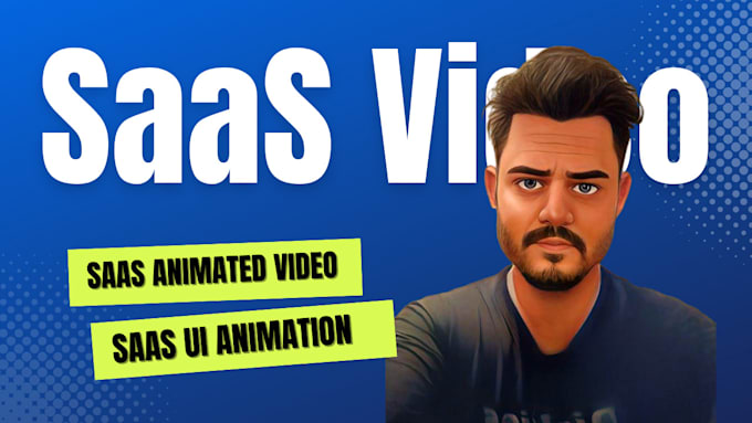 create saas demo video with animated UI