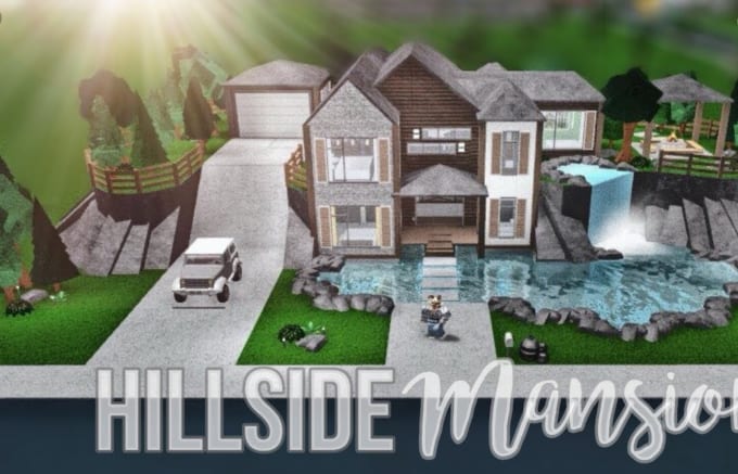 Build You A Hillside House Of A Budget Of 188k By Xrobloxbuildzx - outside roblox bloxburg houses