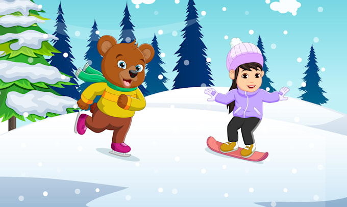 do christmas story book illustrations