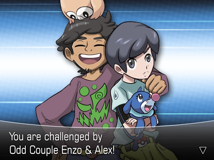 draw you as pokémon trainers