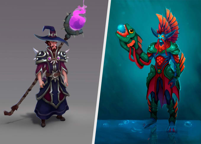 Character Concept Artist Game Art By Vanmaye