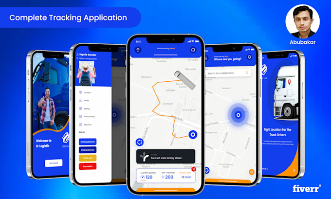 do location tracking app for android and IOS