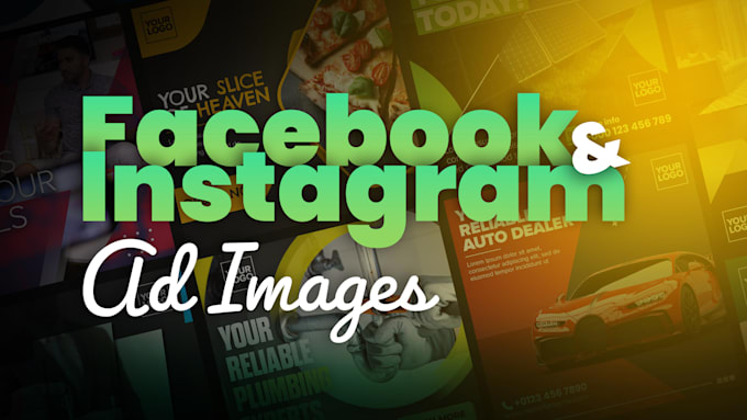 design creative facebook and instagram ad images or posts