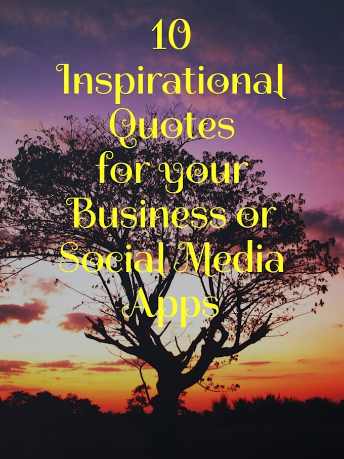 Design beautiful inspirational quotes for you by Missnhinz | Fiverr