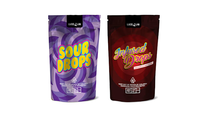 create cannabis product packaging design
