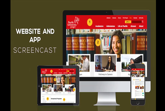 make screencast and promo video of web and app