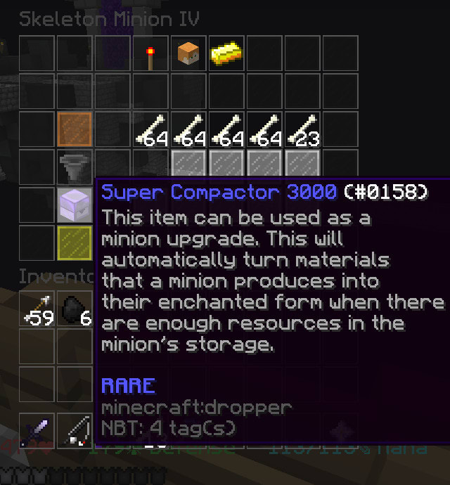 Farm a super compactor 3000 in skyblock for you by Moac64 Fiverr