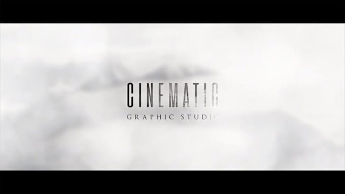 make cloud sky  cinematic logo animation youtube intro