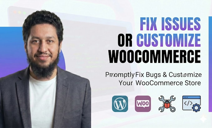 fix issues or customize woocommerce store