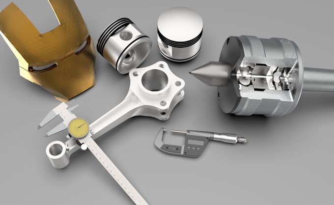 do 2d sketch, 3d model, render and animation