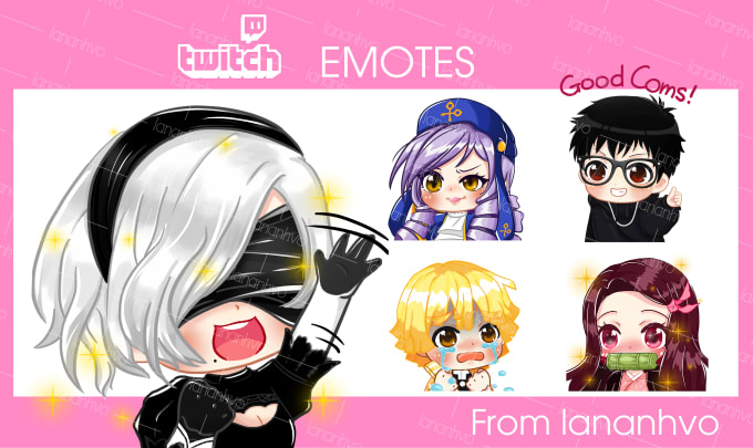 create custom twitch emotes and sub badges special for you