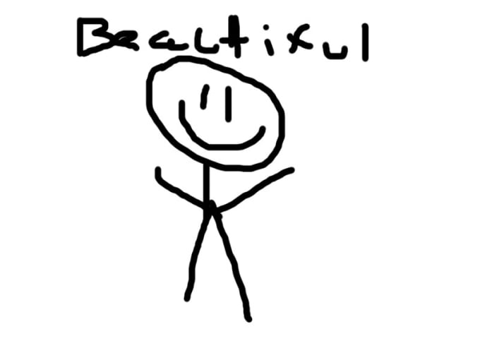 Draw a stickman – Wonder and Beauty