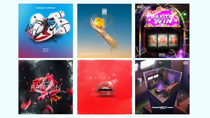 design professional  cover art for your songs