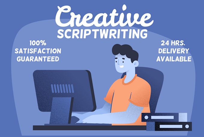 Write a creative script for your video by Videoshark | Fiverr