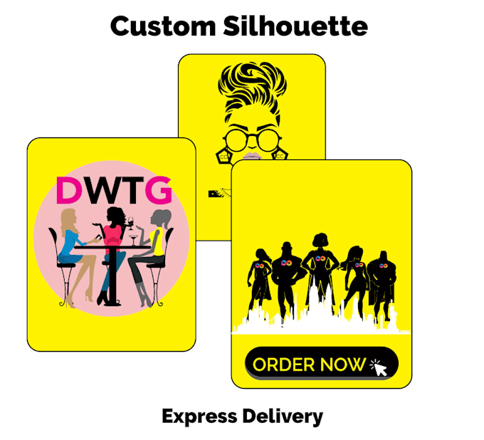 create vector silhouette or silhouette logo of any image