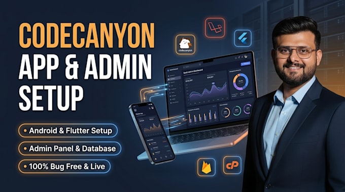 setup configure and customize codecanyon android flutter app with admin panel