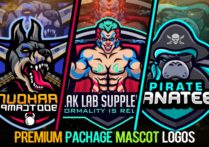 Premium Vector  Lion pirates esport mascot logo design