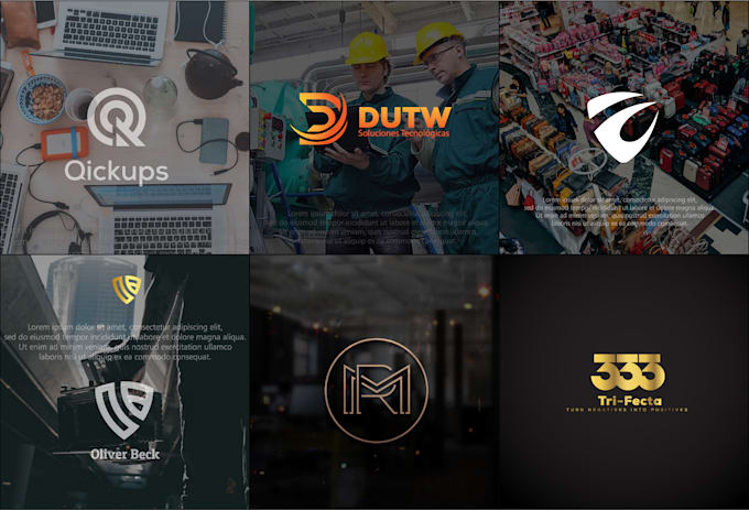 create unique minimalist business company logo